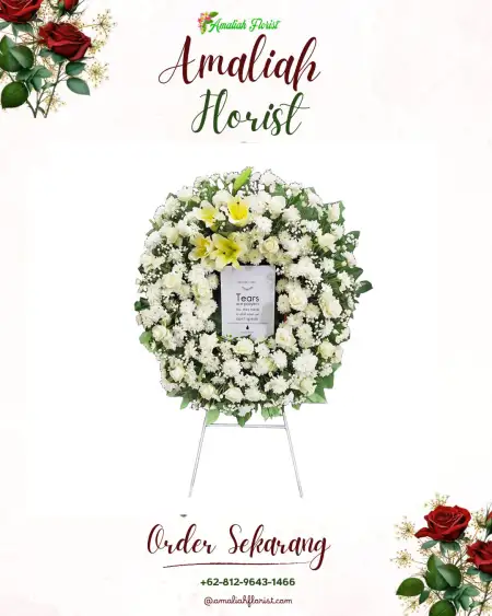 Krans Bunga Duka Kutamandiri